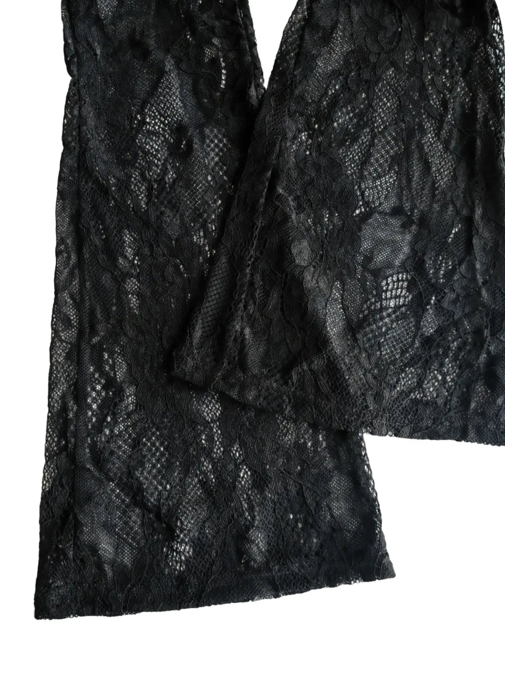 Women'S Tight-Fitting Lace Floral Sexy Bell Bottom Leg Pants, Stylish and Comfortable Elastic High Waist Design, Perfect for Casual and Party Wear Womenswear