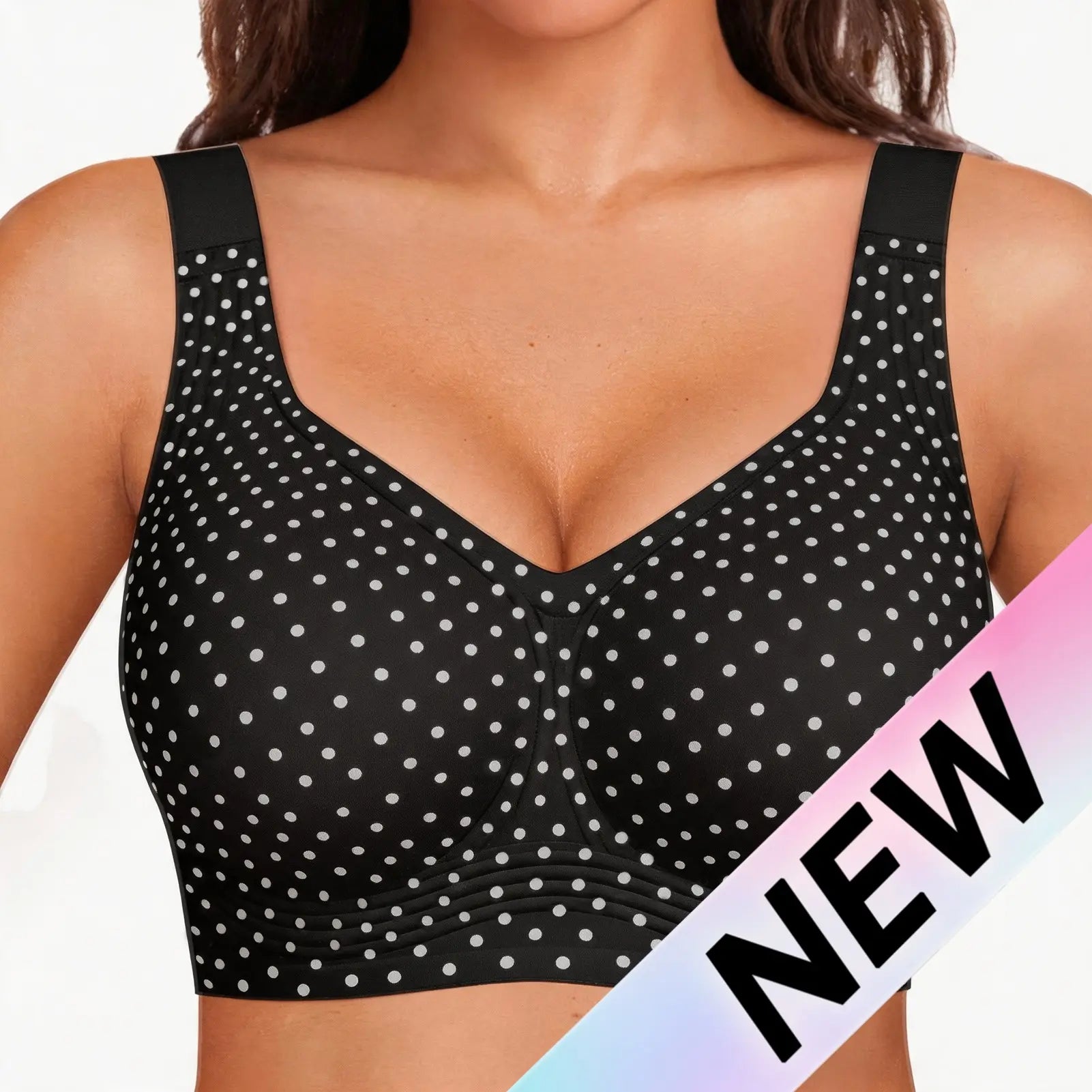 OEAK Women Jelly Bras Wirefree Full Coverage No Underwire Everyday Bras Comfortable Wireless Padded Tshirt Bra #Summervibes