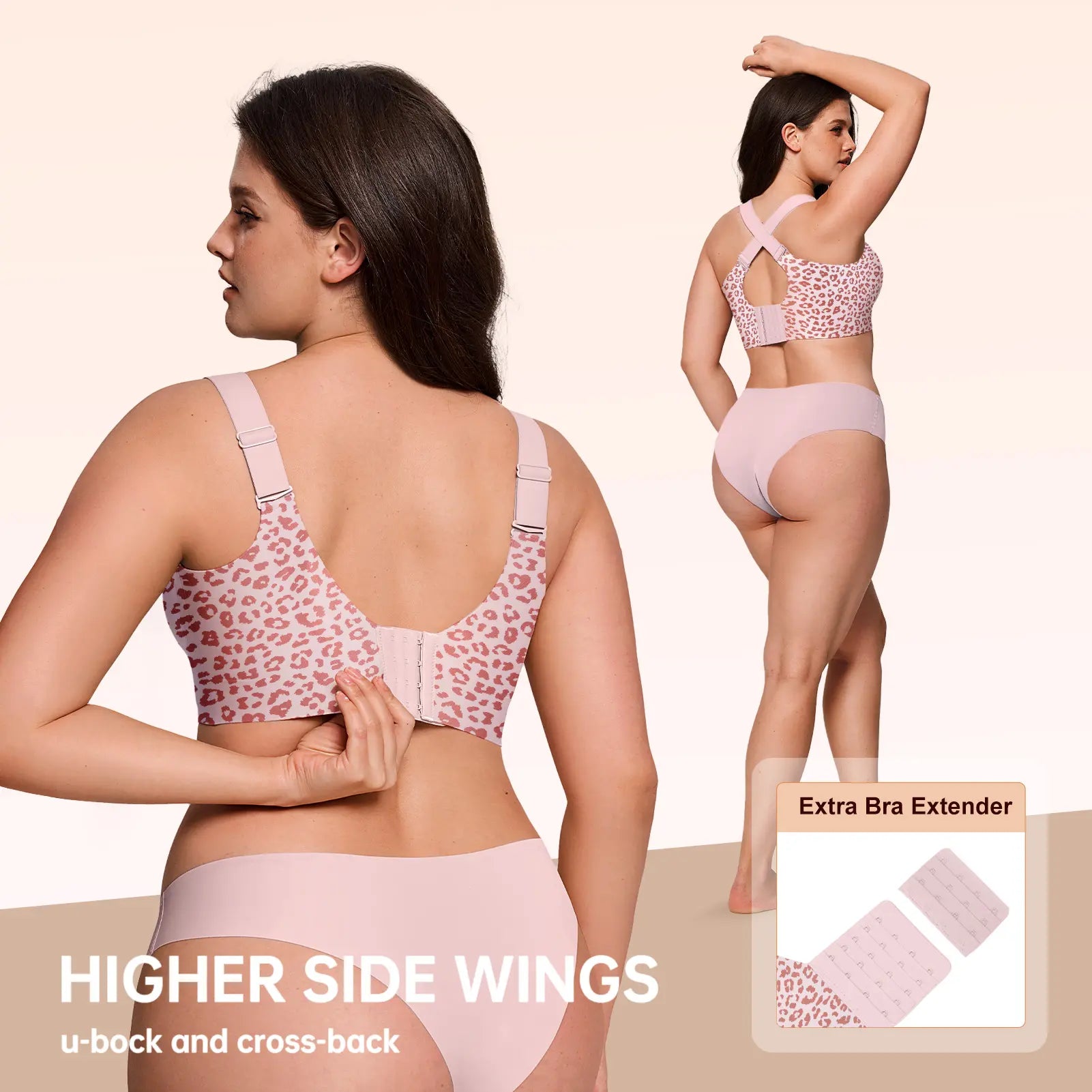 OEAK Women Jelly Bras Wirefree Full Coverage No Underwire Everyday Bras Comfortable Wireless Padded Tshirt Bra #Summervibes